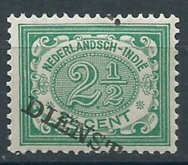 Nederlands Indië Dienst  8/27C (1883 / 1902-1909) Postfris