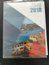 Jaarcollectie Curaçao 2018 Postfris