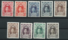 Suriname 118/126 Gewijzigde Jubileumzegels Postfris (1)
