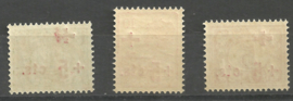 Nederlands Indië 135/137 Rode Kruis uitgifte Postfris (5)