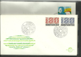 FDC Jaargang 1969 compleet onbeschreven met open klep E94/E101