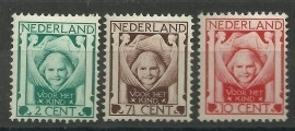Nvph 141/143 Kinderzegels 1924 Ongebruikt