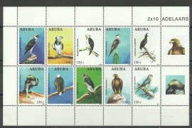 Aruba 584/593 Vogels 2012 Postfris