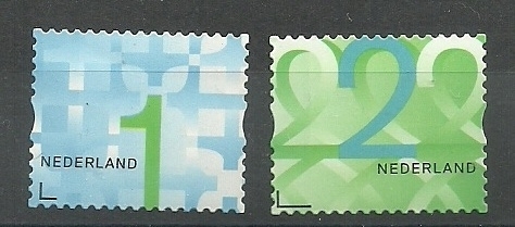 Nvph 3138/3139 Zakenpostzegels Postfris (Gestanst)