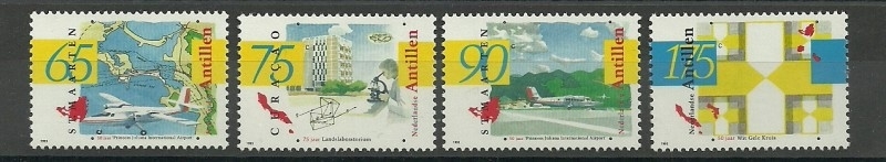 Nederlandse Antillen 1026/1029 Cultuur 1993 Postfris