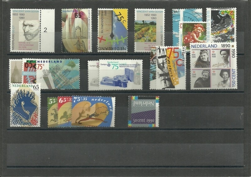 Complete Jaargang 1990 Postfris (Met blokken en boekjes)