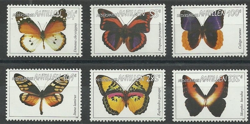 Nederlandse Antillen 1646/1651 Vlinders 2006 Postfris