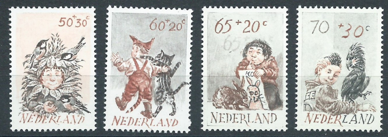 Nvph 1275/1278 Kinderzegels 1982 Postfris
