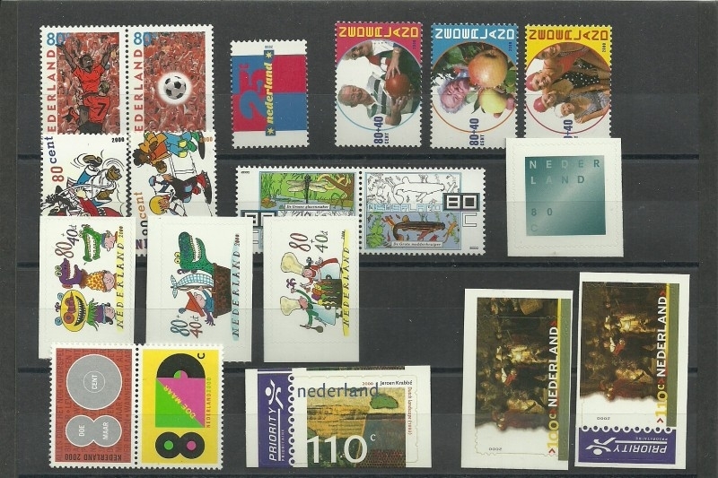 Complete Jaargang 2000 Postfris (Met blokken en boekjes)