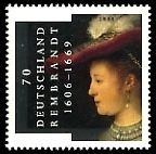 Nvph 2435 B Rembrandt Saskiazegel Postfris