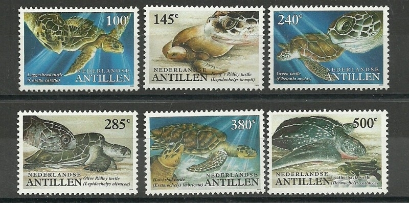 Nederlandse Antillen 1559/1564 Schildpadden Postfris