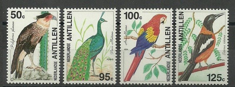 Nederlandse Antillen 1052/1055 Fauna 1994 Postfris