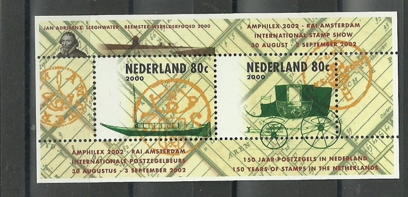 Nvph 1926 Blok 150 jaar Postzegels Postfris