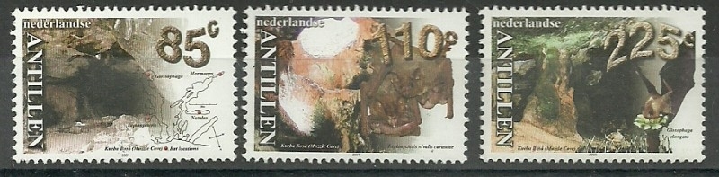 Nederlandse Antillen 1360/1362 Grotten Postfris