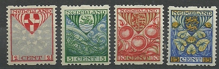 Roltanding 74/77 Kinderzegels 1926 Ongebruikt