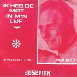 PAUL BOEY  ik heb de mot in m`n lijf