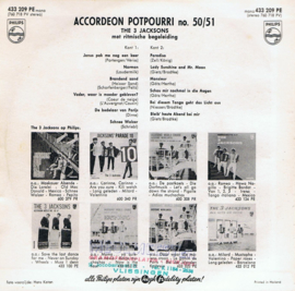 THREE JACKSONS - ACCORDION POTPOURRI NO 50/51