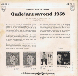 WIM KAN - OUDEJAARS AVOND 1958