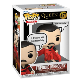 Queen pop rocks vinyl figur Freddie Mercury ( i dress to kill) 9 cm