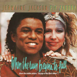 JERMAINE JACKSON /PIA ZANDORA - WHEN THE RAIN BEGINS TO FALL