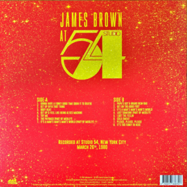 JAMES BROWN - AT 54 STUDIO