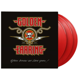 GOLDEN EARRING - YOU KNOW WE LOVE YOU (rood vinyl)