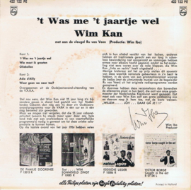 WIM KAN - OUDEJAARS AVOND 1956