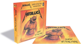 Puzzle: Metallica - jump in the fire 500 stukjes