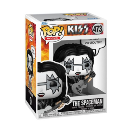 Kiss pop sayings vinyl figure The Spaceman r&r all night 9 cm