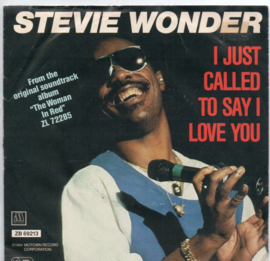STEVIE WONDER - I JUST CALLED TO SAY I LOVE YOU