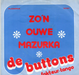BUTTONS DE - ZO'N OUWE MAZURKA