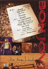 BON JOVI - LIVE FROM LONDON ( ! dvd )
