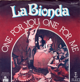 LA BIONDA - ONE FOR YOU ONE FOR ME