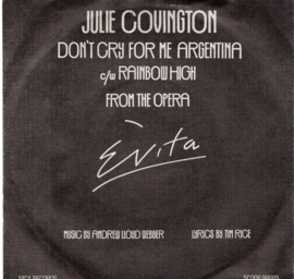 JULIE COVINGTON - DON'T CRY FOR ME ARGENTINA
