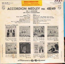 THREE JACKSONS - ACCORDEON MEDLEY NO 48/49