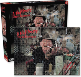 Puzzle: Aquarius A Nightmare On Elm Street - Diner (1000 pieces) Puzzel - Multicolours