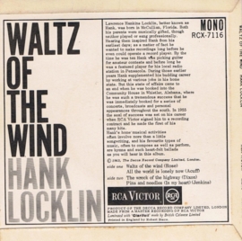 HANK LOCKIN ( EP )  waltz of the wind