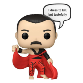 Queen pop rocks vinyl figur Freddie Mercury ( i dress to kill) 9 cm