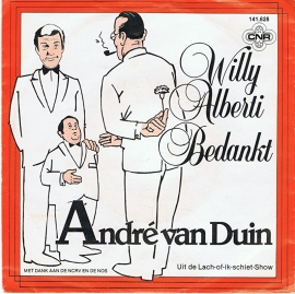 ANDRE VAN DUIN - WILLY ALBERTI BEDANKT