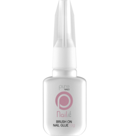 Pure Nails lijm 10gr. Met Kwastje