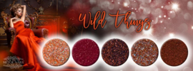 Metoe Nails Wild Things Merlot glitter