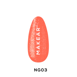 MAKEAR Gelpolish GN03 Bora Bora | Neon 8ml