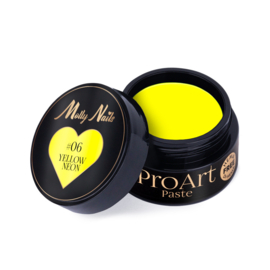 Molly Nails ProArt Paste 5g Yellow Neon Nr 06