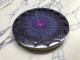 Handgemaakte tray met mandala print