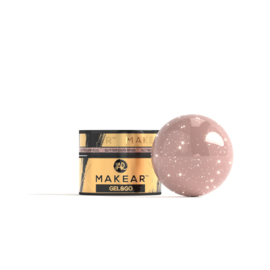 Makear Gel & Go Glitter Dark Rose 15ml