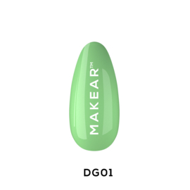 MAKEAR Gelpolish DG01 Green Dream | Sweet & Tasty 8ml