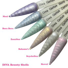 Diva Gellak Bounty Shells Collection 6x7,5 ml