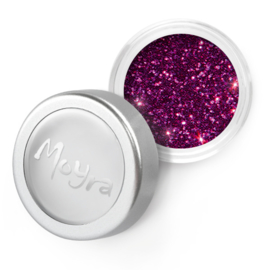 Moyra Glitter Powder 17 Donker paars holo