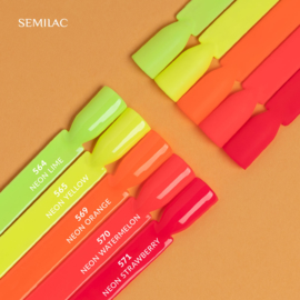 Semilac gelpolish 565 Neon Yellow 7ml