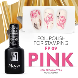 Moyra Stempel Folie Nagellak fp09 Pink